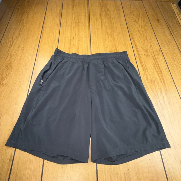 Lululemon Other - Lululemon Mens THE Short 9 Inch Charcoal Grey Mesh Panel Athletic Gym Shorts M